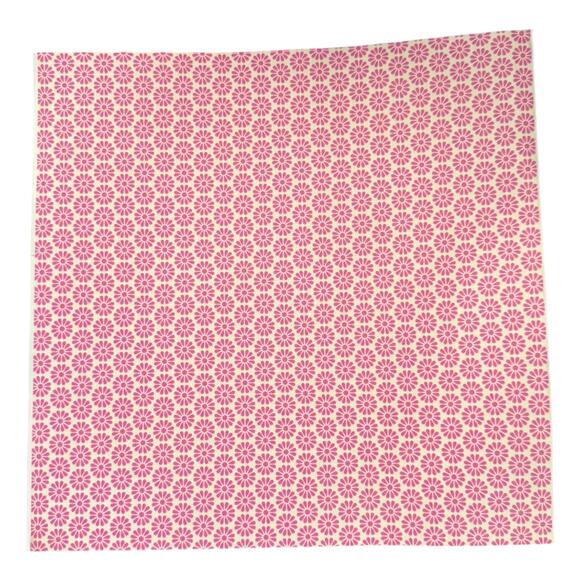 We R Memory Keepers Pink Flower Washi Adhesive Sheet 12"x12" - Picture 1 of 1